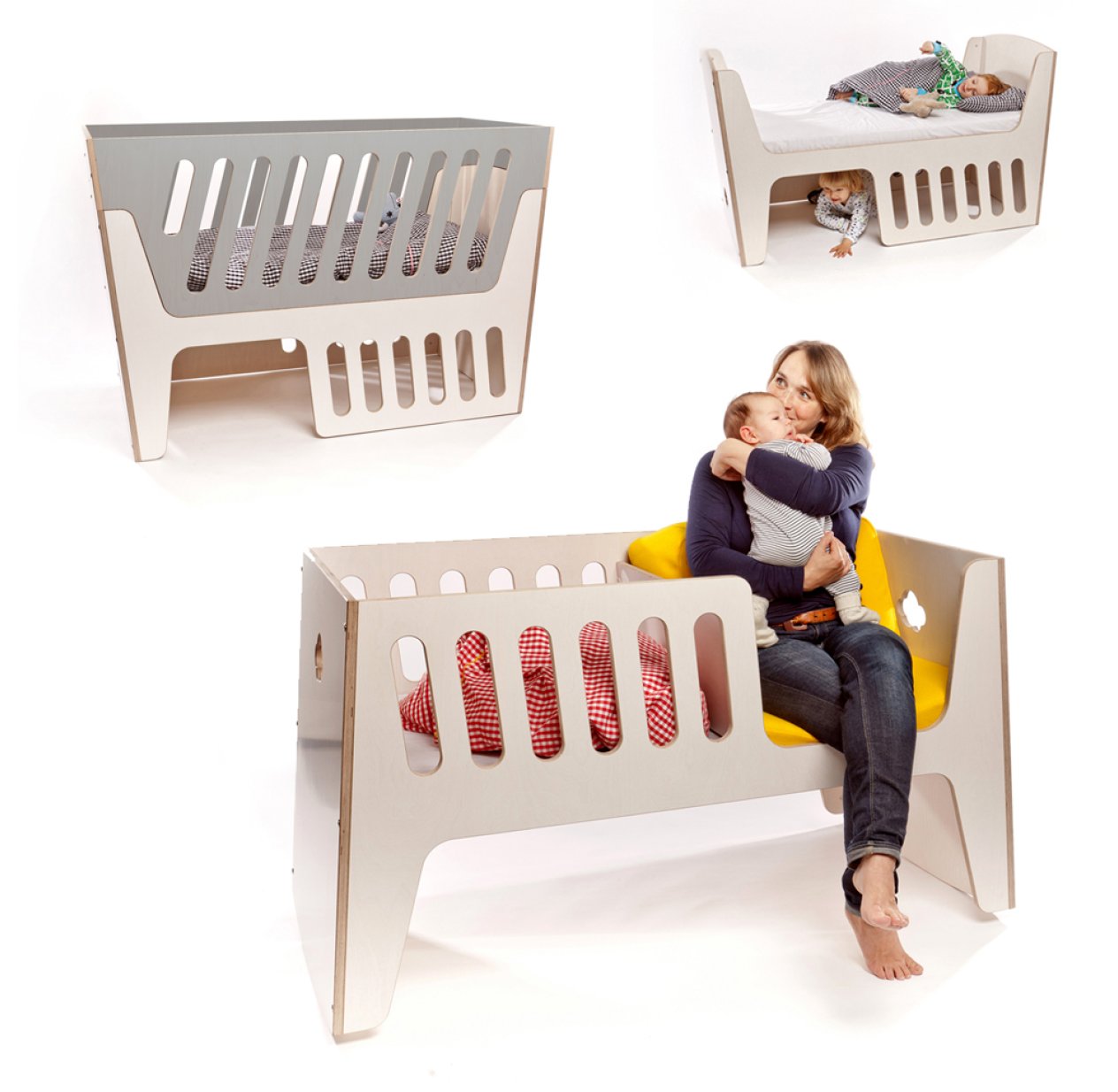 Lit évolutif Rocky - Gris